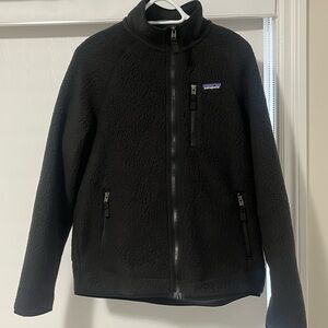 Patagonia Retro Black Fleece Pullover